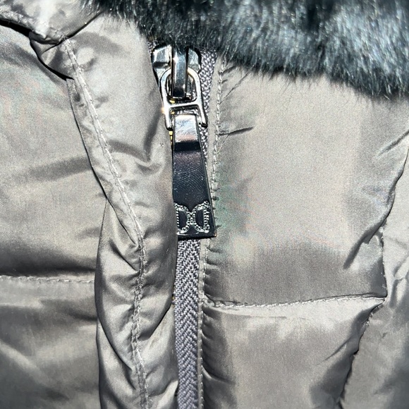 Real fur and real down coat by dawn levy size small - Picture 6 of 13